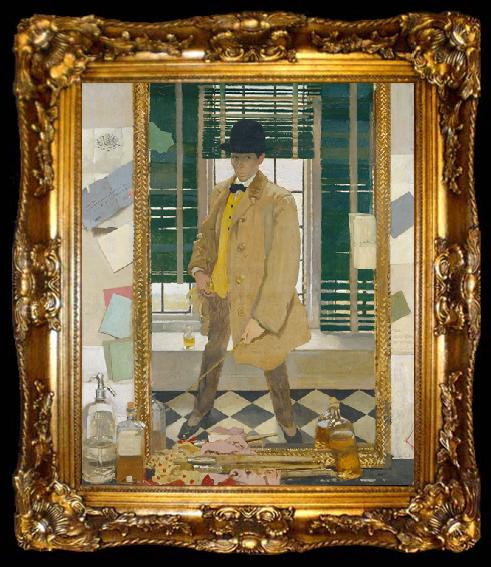 framed  William Orpen Self-portrait, ta009-2